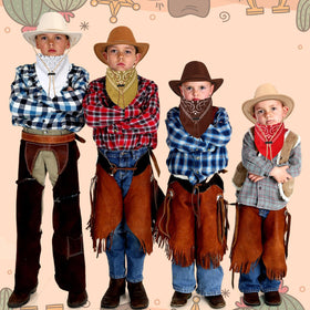 Unittype western party setup showcasing coordinated props