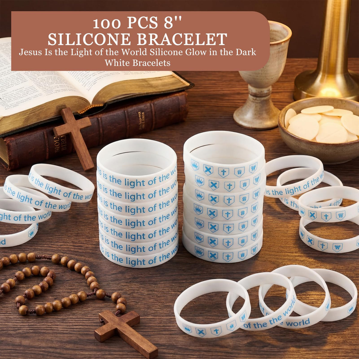 Unittype silicone wristbands used as classroom rewards