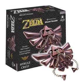 University Games BePuzzled Zelda Hyrule Crest front view puzzle for focus