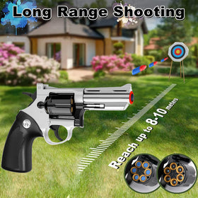 Unseki revolver hammer cock action toy gun for intuitive firing