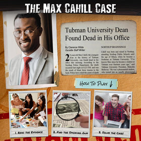 Unsolved Case Files Cahill Max newspaper articles provide timeline context