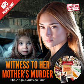 Unsolved Case Files crime scene photos providing context for clues