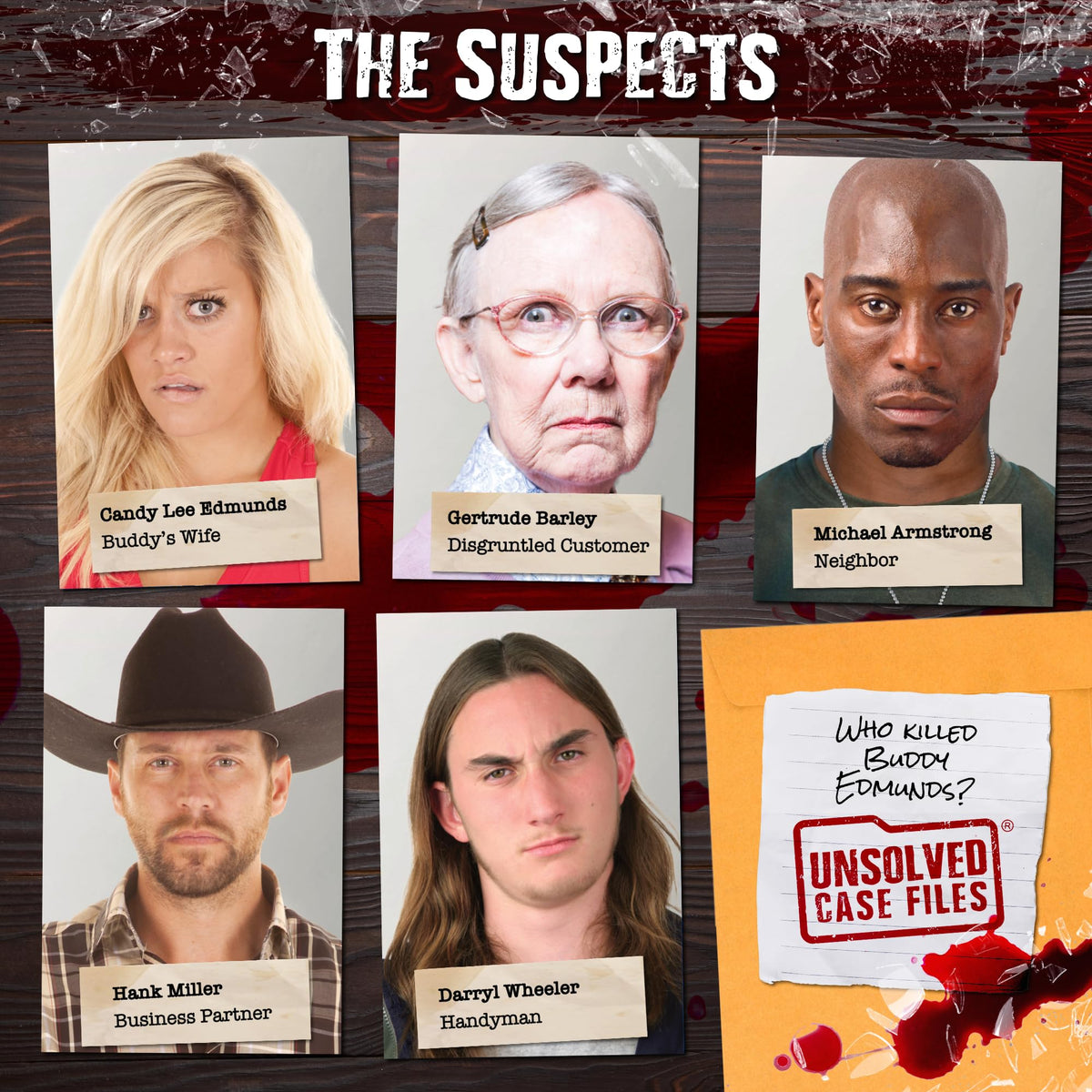 Unsolved Case Files Edmunds Buddy crime-scene map to connect locations