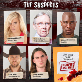 Unsolved Case Files Edmunds Buddy crime-scene map to connect locations