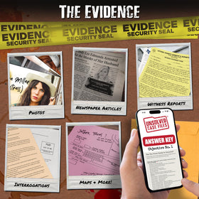 Unsolved Case Files Edmunds Buddy fingerprint card highlighting details