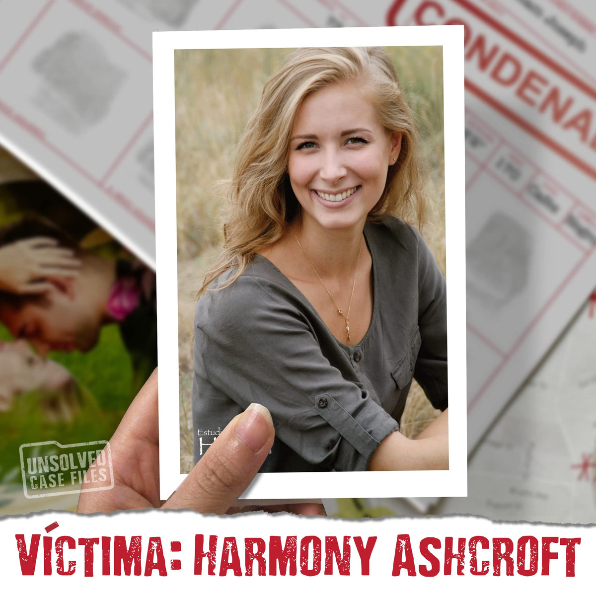 Unsolved Case Files harmony-dress-image adds atmosphere to the timeline