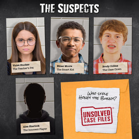 Unsolved Case Files classroom-docs add realistic details for immersion.