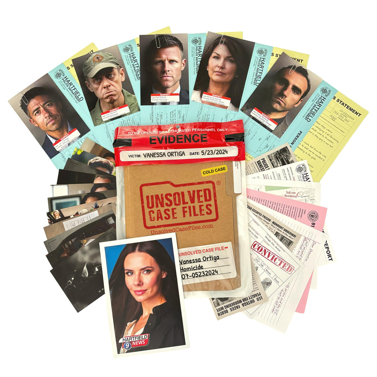 Unsolved Case Files Ortiga Vanessa crime scene photo invites immersive detective work.