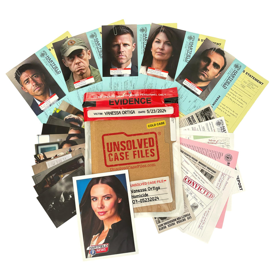 Unsolved Case Files Ortiga Vanessa crime scene photo invites immersive detective work.