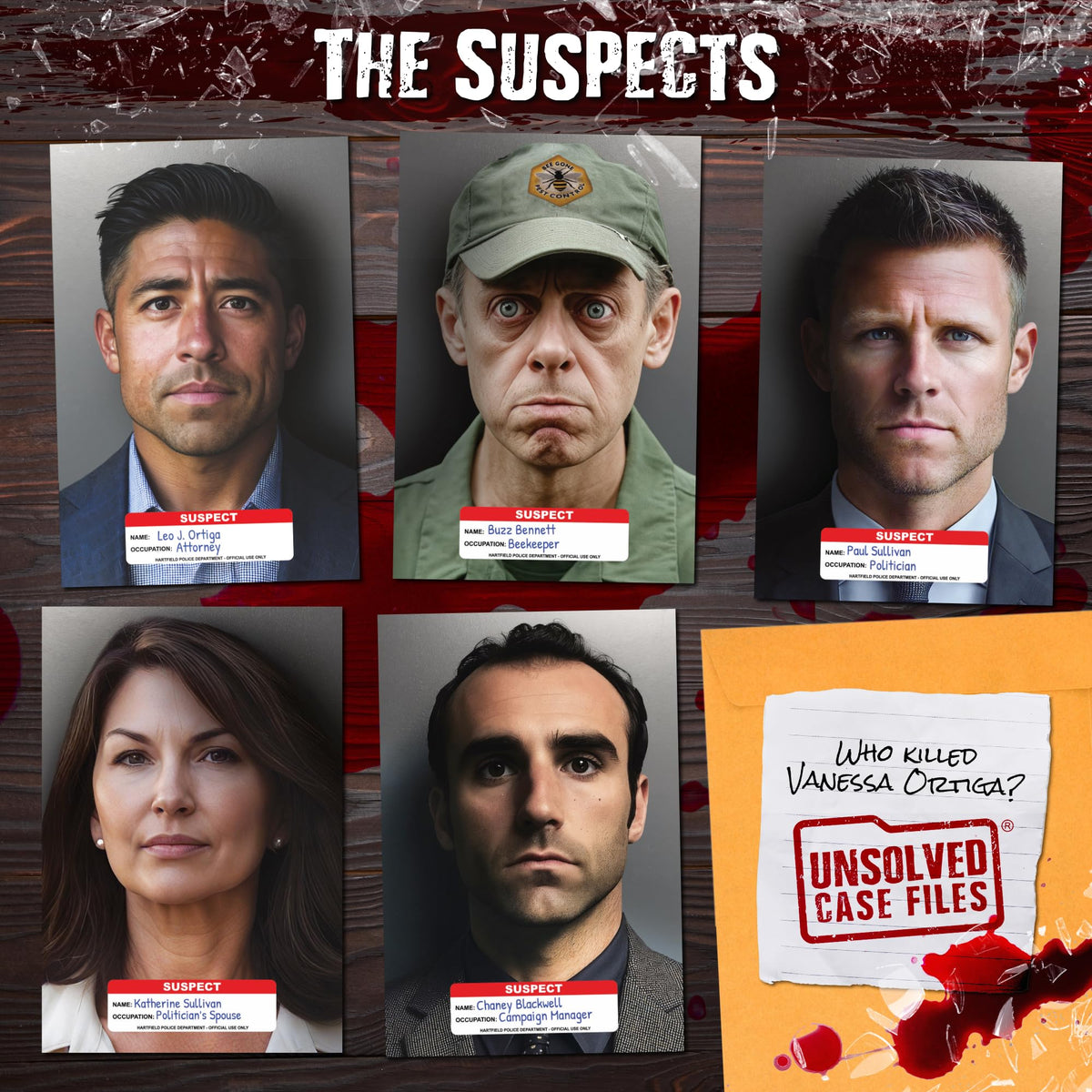 Unsolved Case Files witness statements build perspectives for deduction.