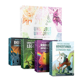 Unstable Games Collector's edition includes holographic cards for added value