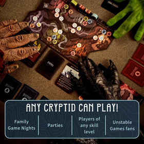 Unstable Games Twisted Cryptids lenticular packaging, collectible box on your shelf.