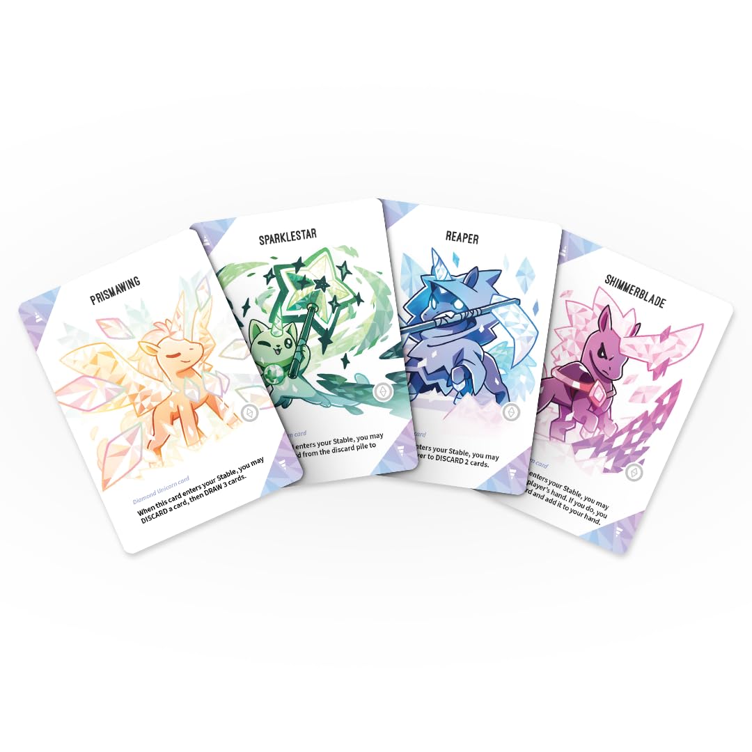 Unstable Unicorns Ultimate Unicorns cards bring powerful effects to gameplay