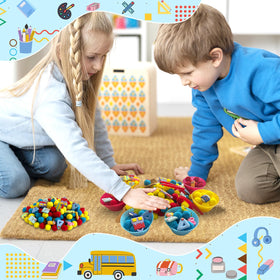 Unvola tweezers to develop precise grip in sensory play