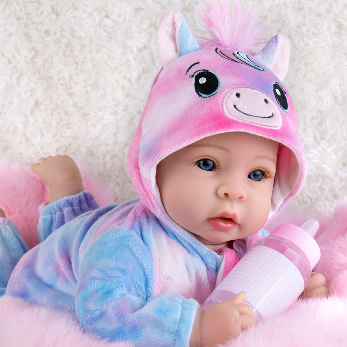 UOFTKIZ Baby doll feeding set enhances nurturing role-play and caregiver skills.
