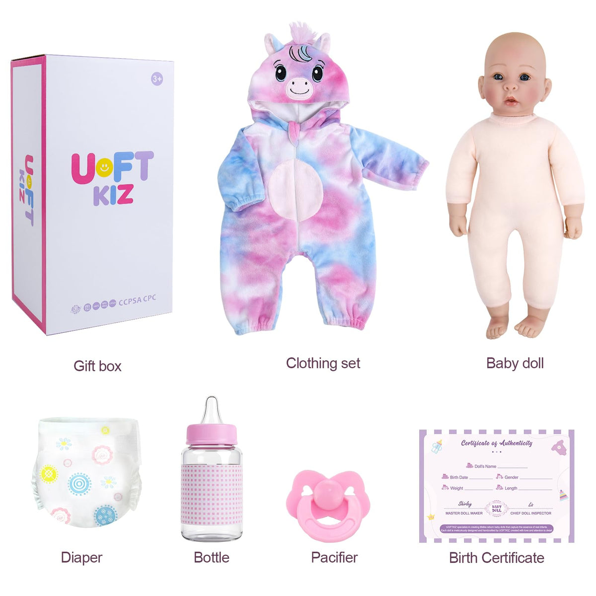 UOFTKIZ Bedtime companion fosters soothing nighttime routines and comfort.