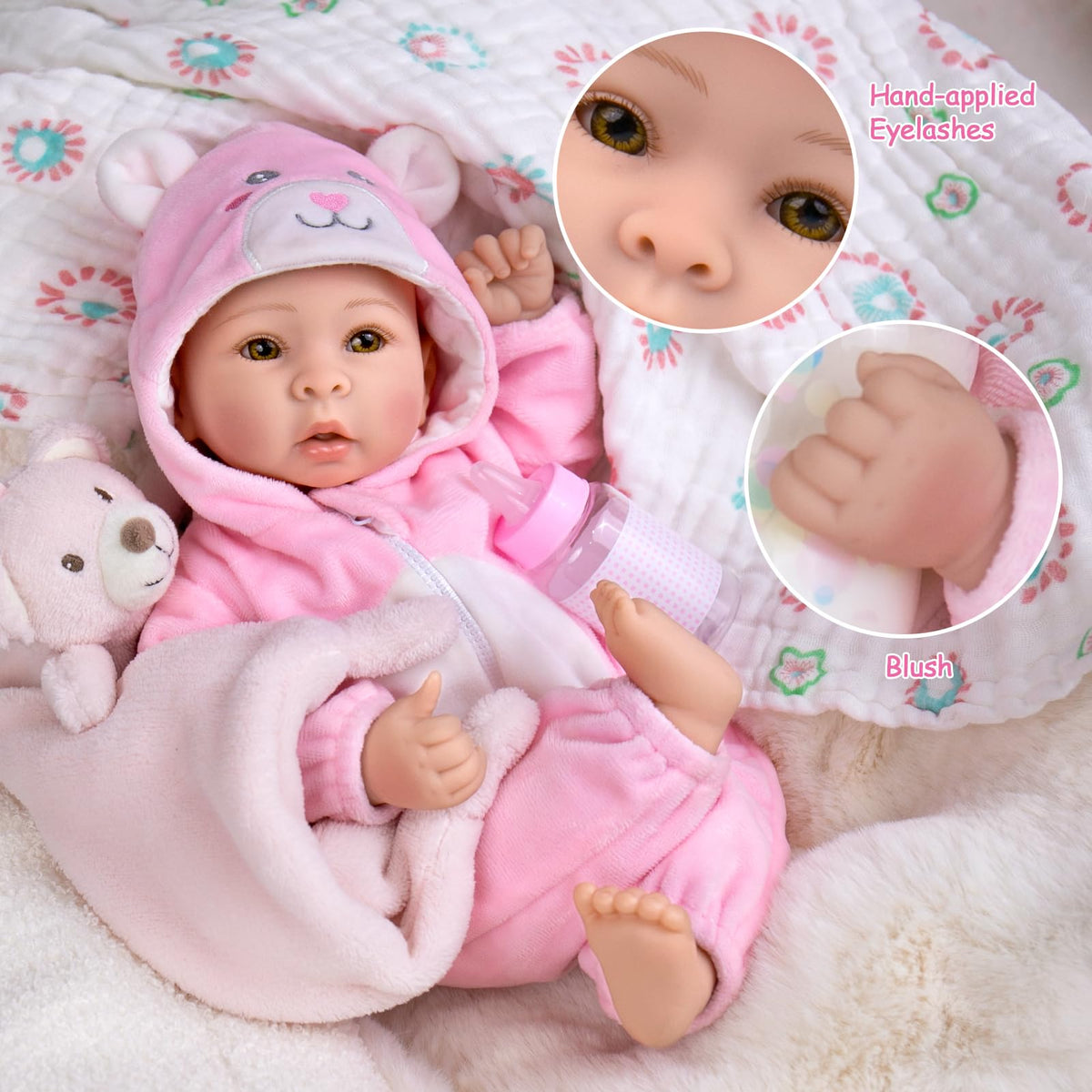 Birth certificate included with UOFTKIZ doll to spark storytelling