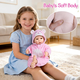 Feeding kit from UOFTKIZ for realistic mealtime play and care