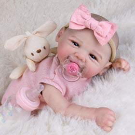 UOFTKIZ reborn doll hand-painted hair adds natural charm