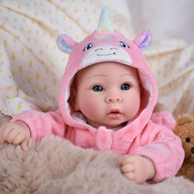 UOFTKIZ soft cloth body doll offers gentle, huggable comfort.