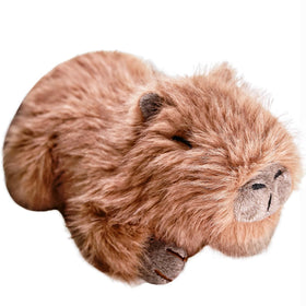 Uoozii Capybara weighted plush washable cover for easy cleaning.