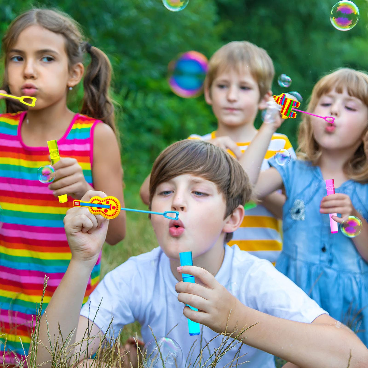 uoyoi taco theme bubble wands, versatile fiesta decorations and gifts