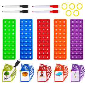 UPDOPEF cvc-word-games-board promotes hands-on phonics practice for kids