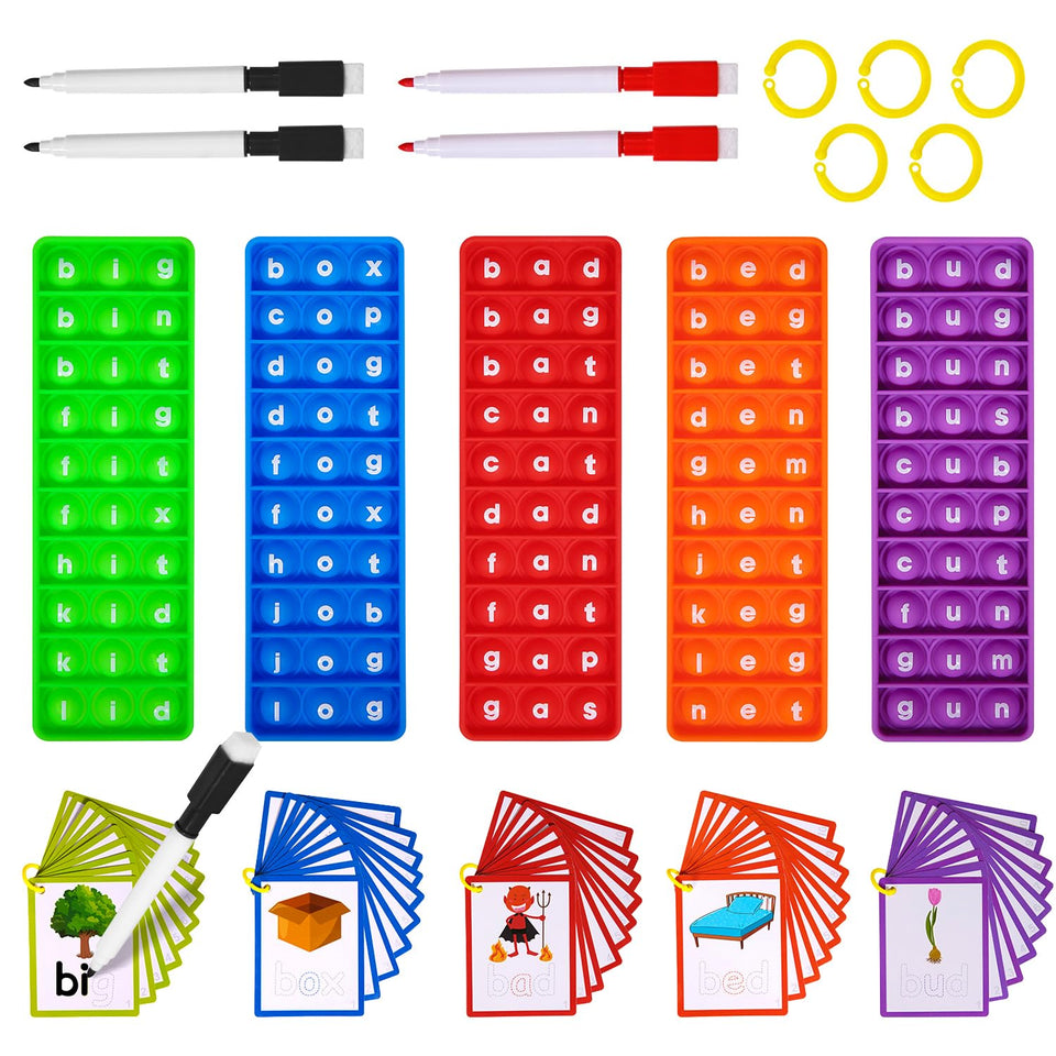 UPDOPEF cvc-word-games-board promotes hands-on phonics practice for kids