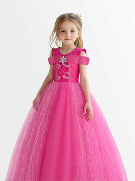 UPORPOR princess dress with glow for birthday party moments