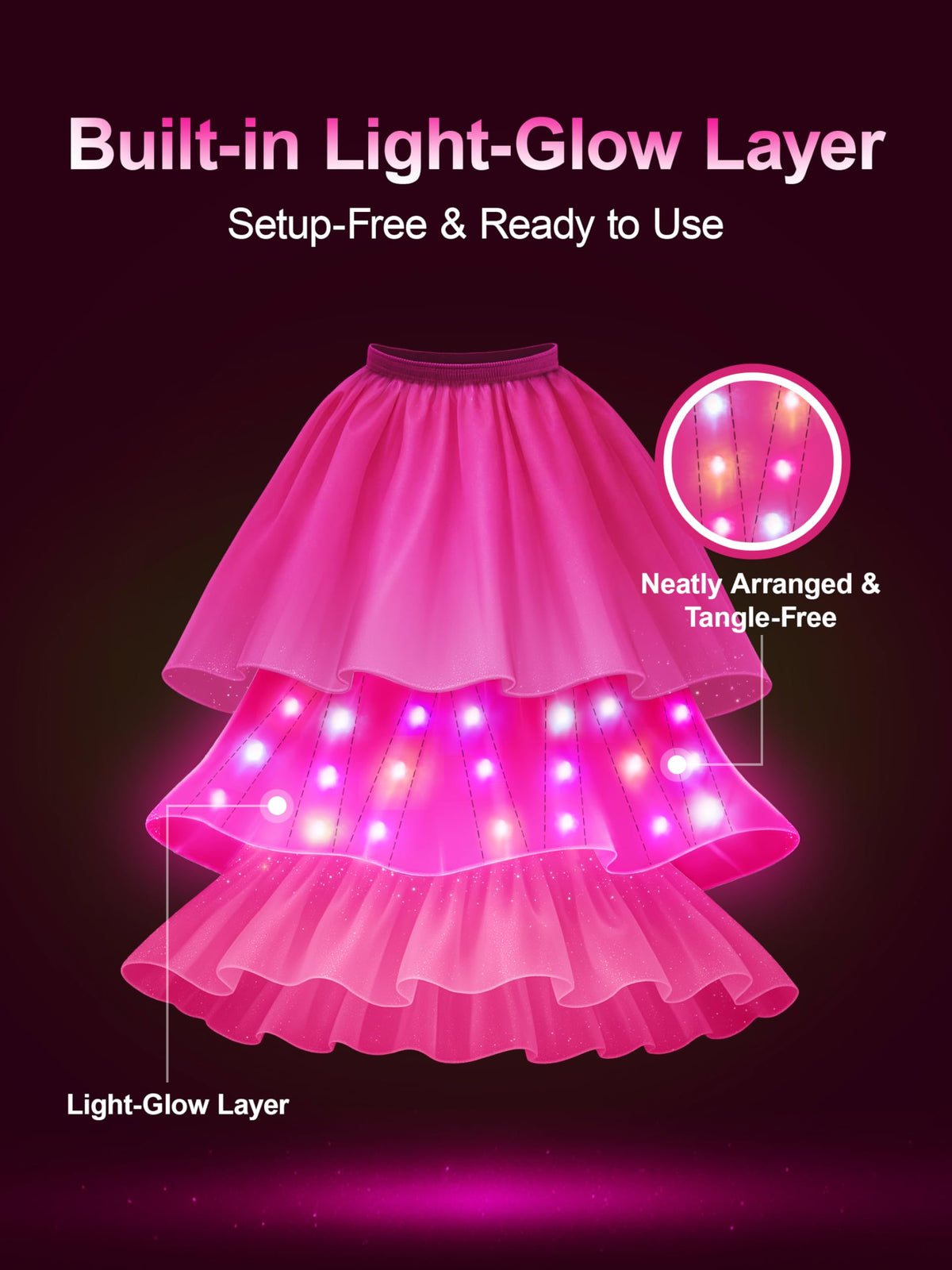 UPORPOR toddler princess dress remote control makes playtime easy