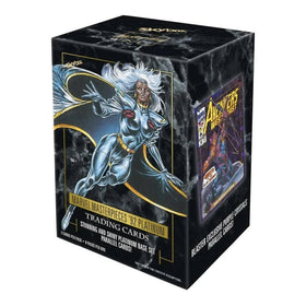 Upper Deck Marvel Masterpieces 92 Platinum box back view ideal for collectors