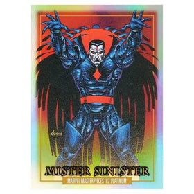 Purple Crystals parallel close-up on Marvel Masterpieces 92 Platinum box