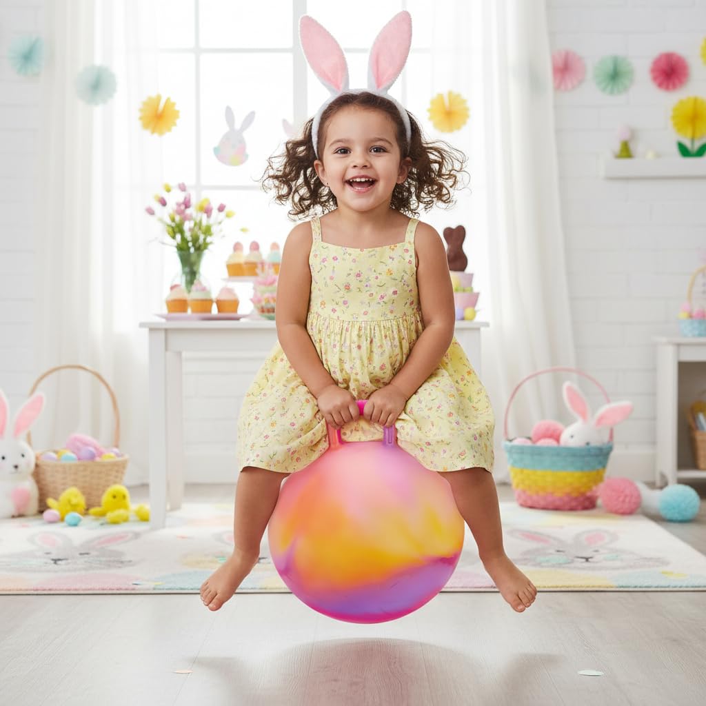 Upper Rider helps build balance and core strength during active play.
