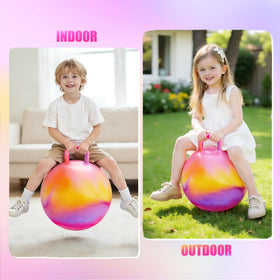 Upper Rider gift-ready hopper ball packaging for birthdays.