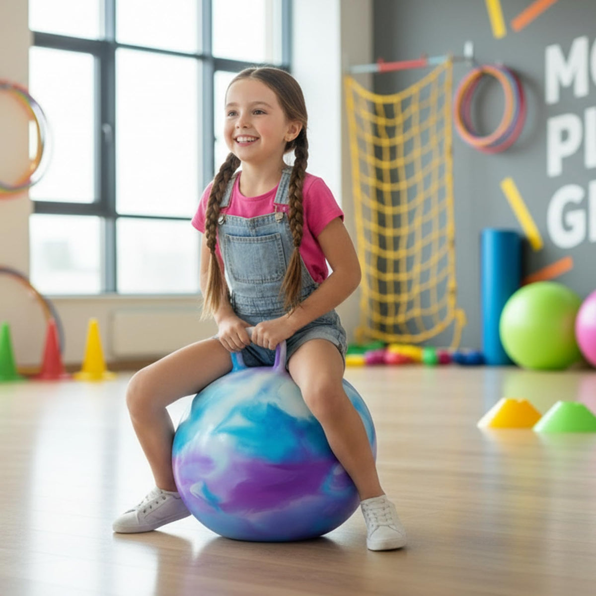 Upper Rider Hopper Ball adjustable size grows with your child