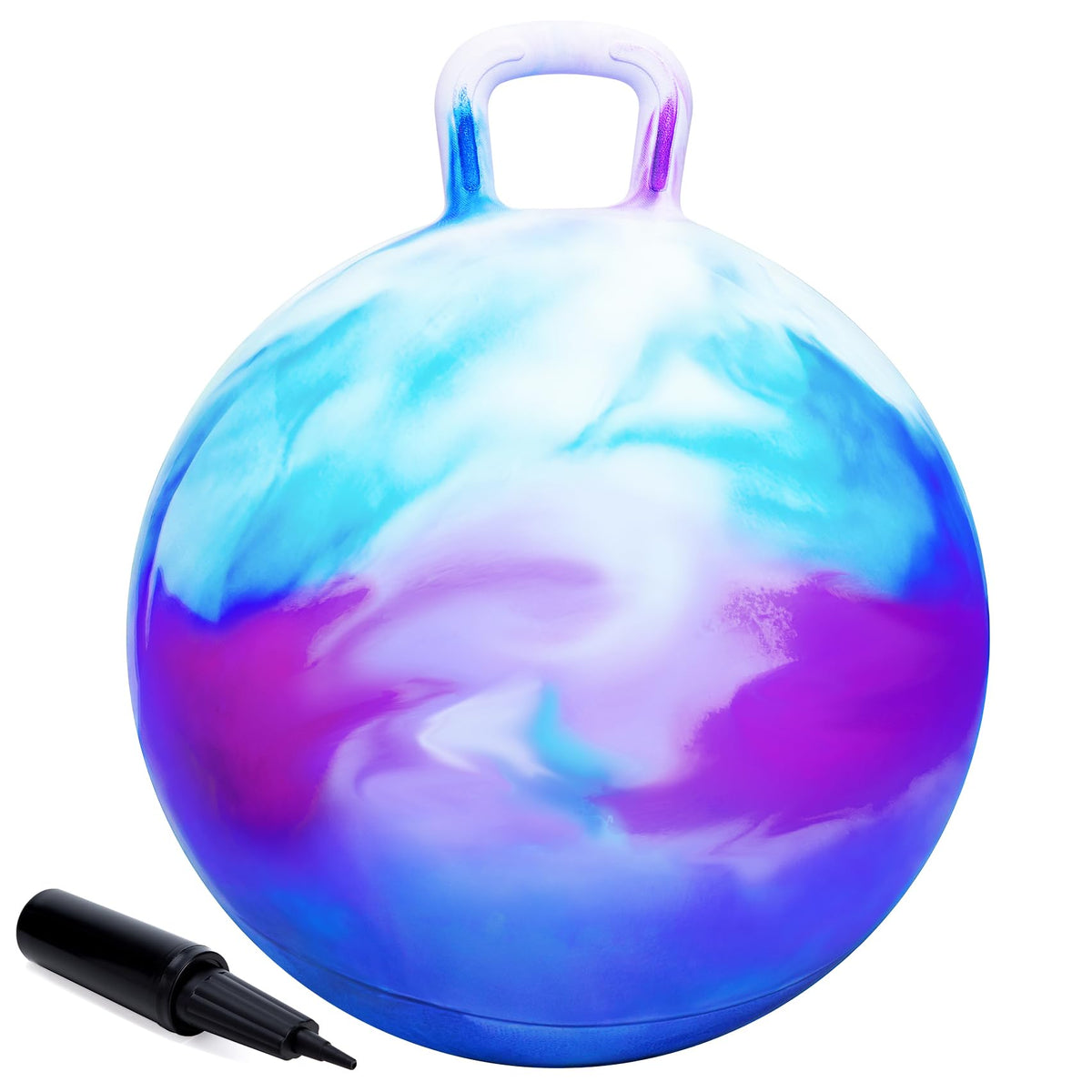 Upper Rider Hopper Ball cloud pattern for vibrant outdoor play.