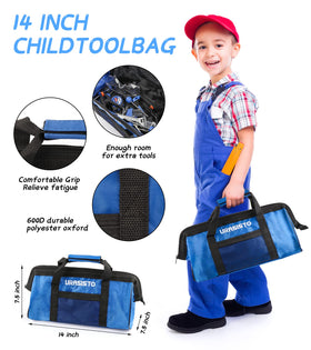 URASISTO screwdrivers included for safe screwing by kids