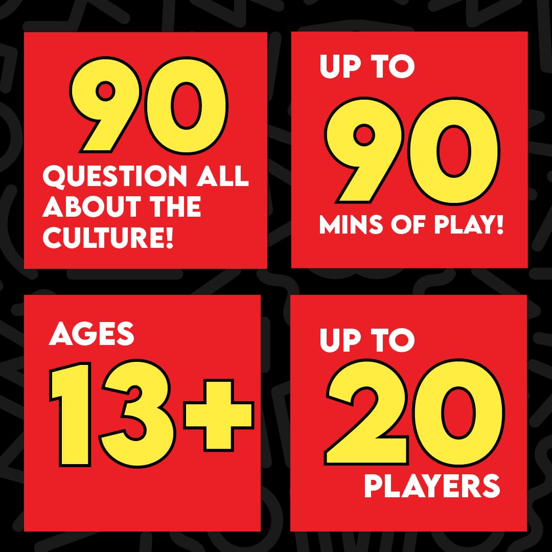 Hands holding Urban Trivia cards with dice, easy to start fast rounds.