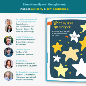 UrBestSelf 6-Minute Kids Diary emotions exploration page aids awareness and expression.