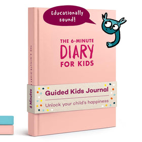 UrBestSelf 6Minute Kids Diary cover view to spark gratitude and positive routines