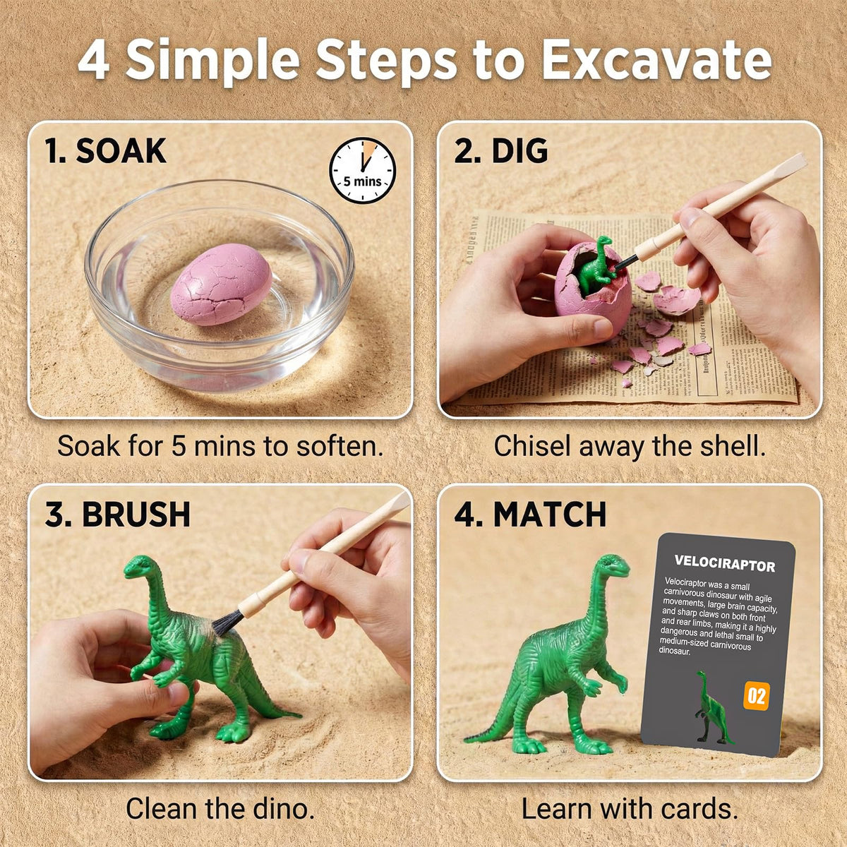 Uregoio dino eggs play mat expedition newspaper scene for organized exploration