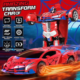 Uregoio transforming RC car in robot mode for 2-in-1 play.