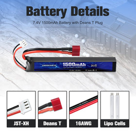 URGENEX LiPo with Dean plug detail for reliable power transfer