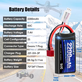 URGENEX battery side label shows key specs for fast setup reference