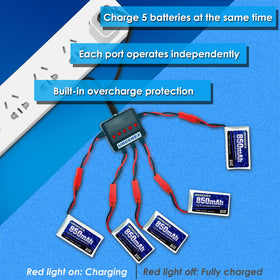 URGENEX 19g weight helps maintain drone balance during flights.