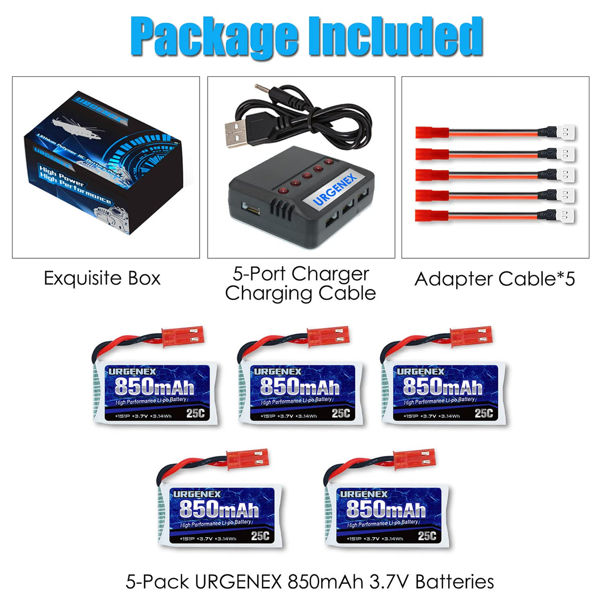 URGENEX compatible with popular drone models for versatile use.
