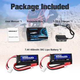 URGENEX 500-cycle life promises long-term RC power with care