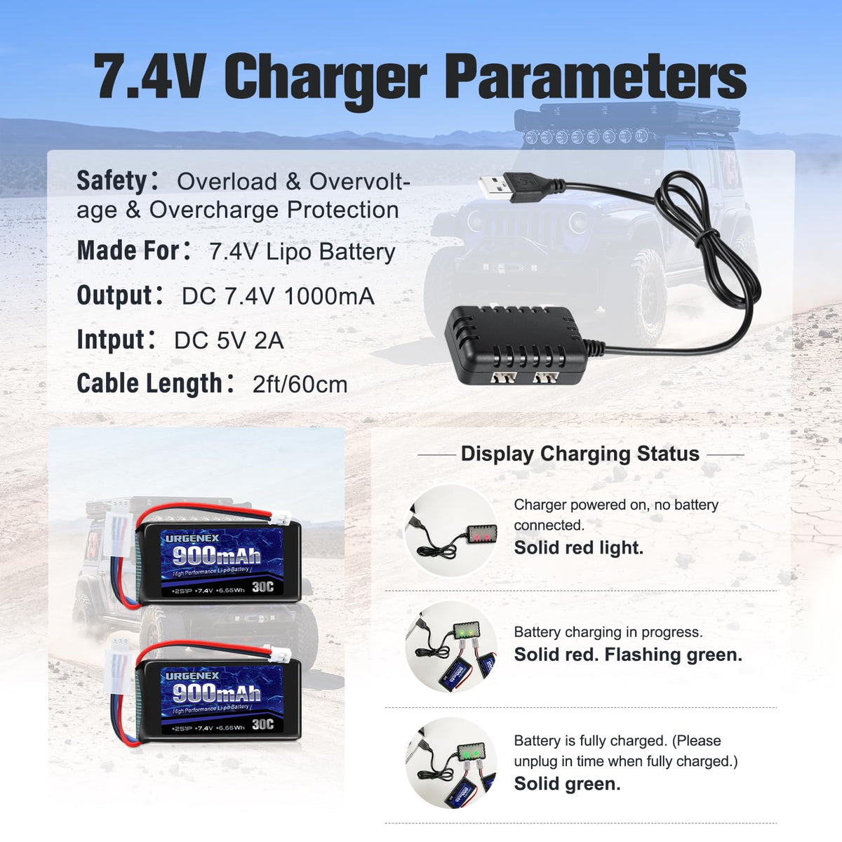 URGENEX SCX24 battery in-use during RC sessions delivers consistent power.