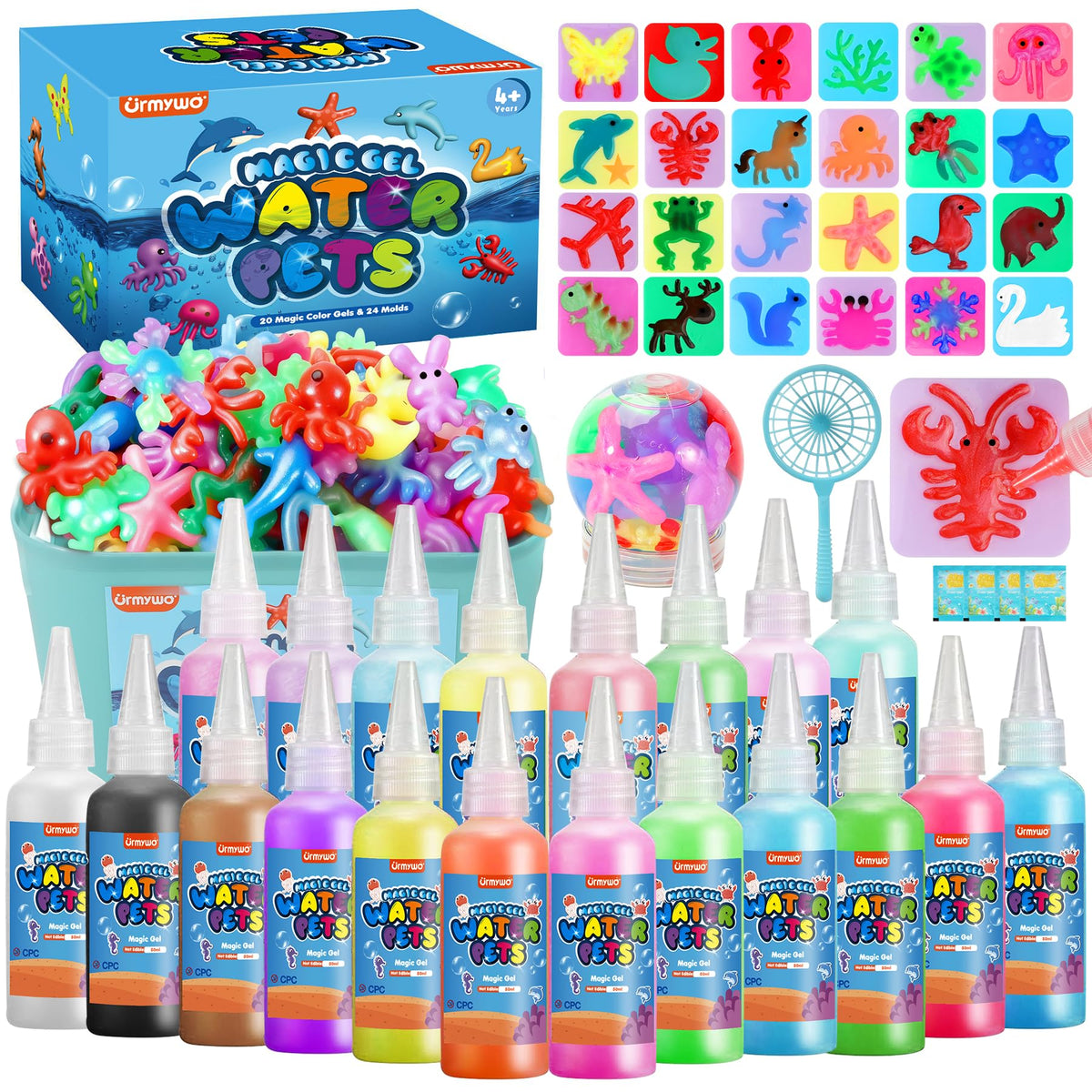 URMYWO Magic Water Elf Kit box invites kids to start creative play.