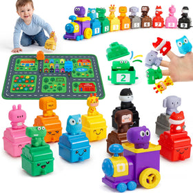 URMYWO train-set assembly encourages imaginative play and early learning.